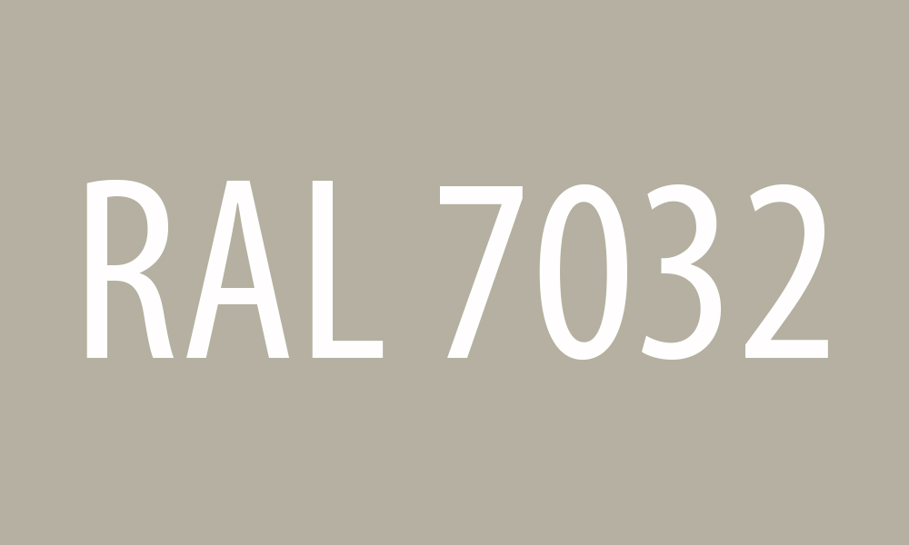 RAL 7032 Pebble Grey