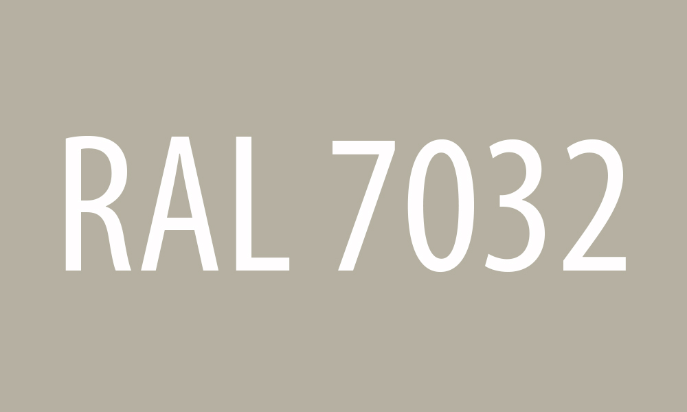 RAL 7032 Pebble Grey