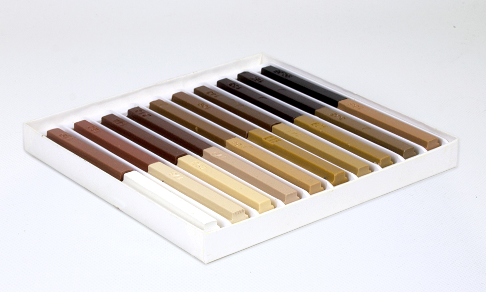 Soft Wax, Wood Tone Assortment 180, 20 x 8 cm