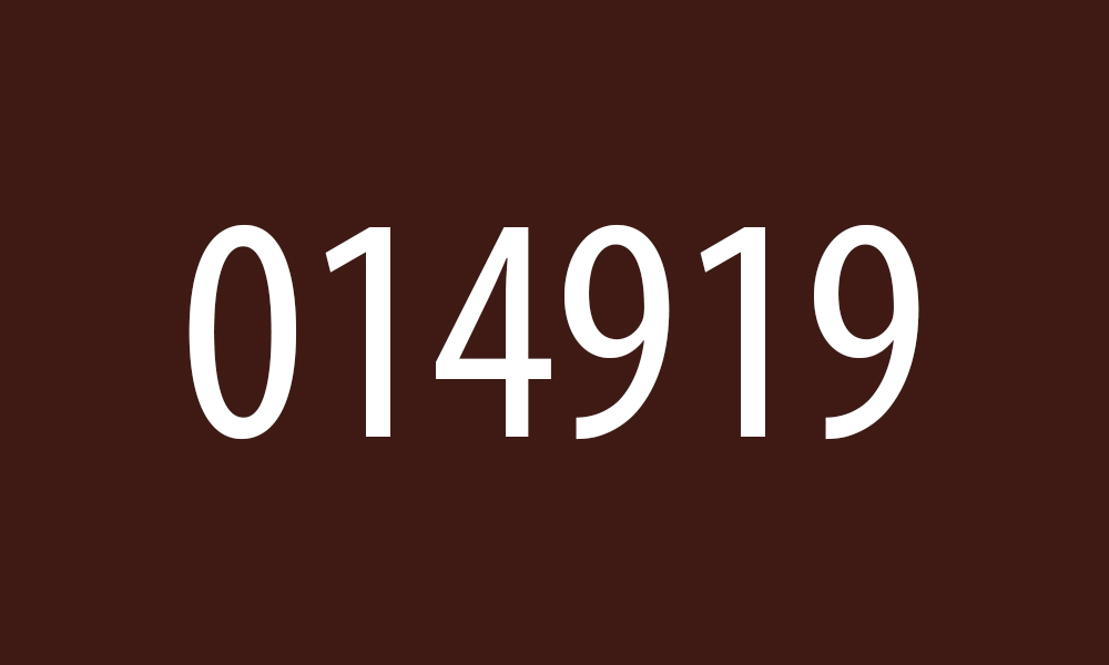 014919 Dark Brown