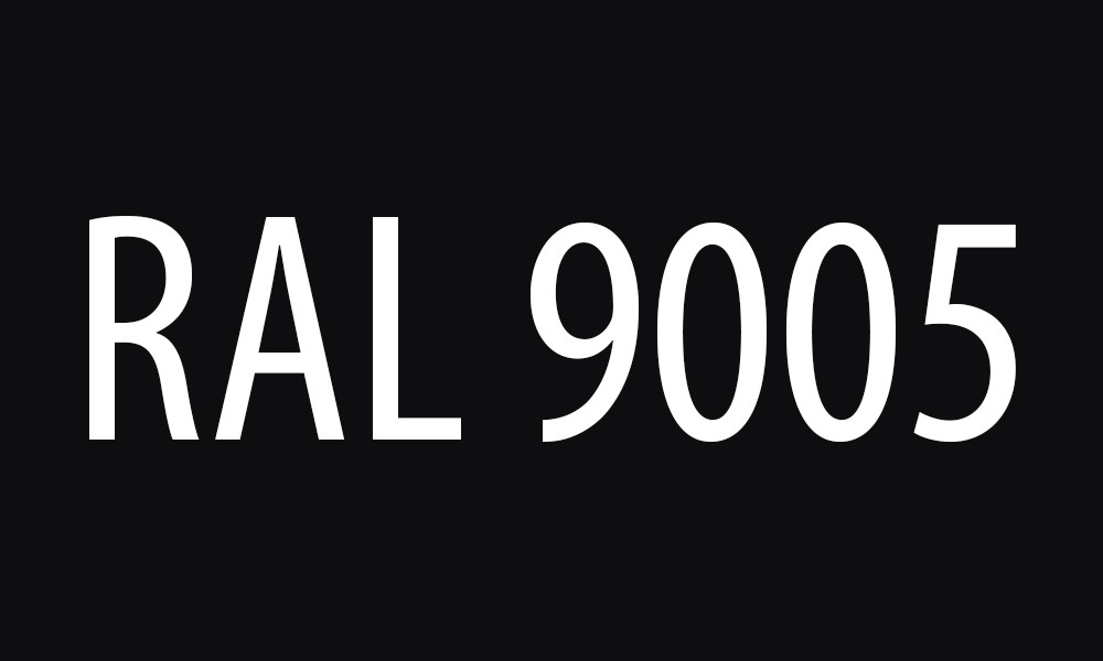 RAL 9005 Jet Black (980/758)