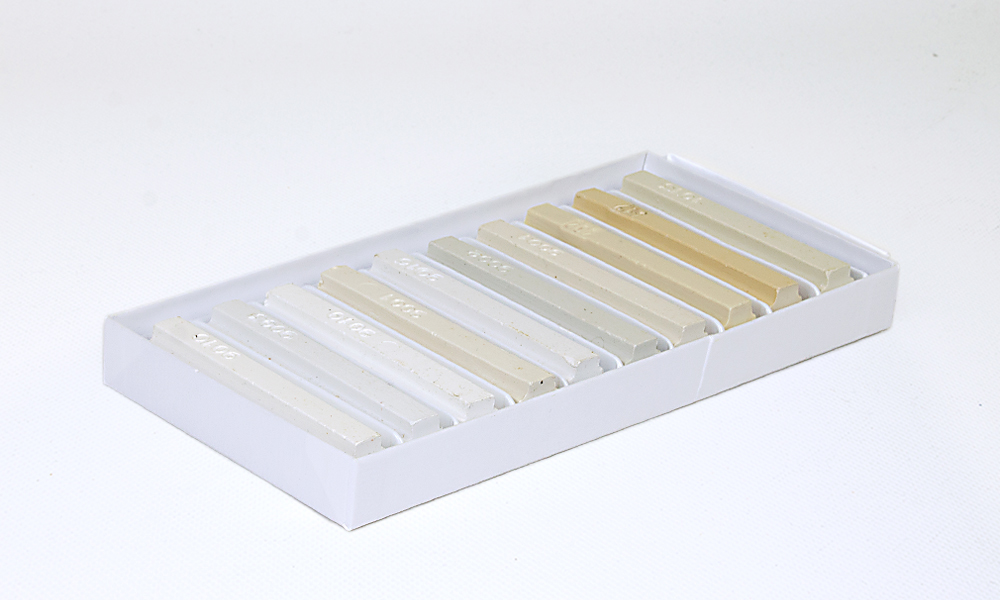 Soft Wax, White Assortment 150, 10 x 8 cm