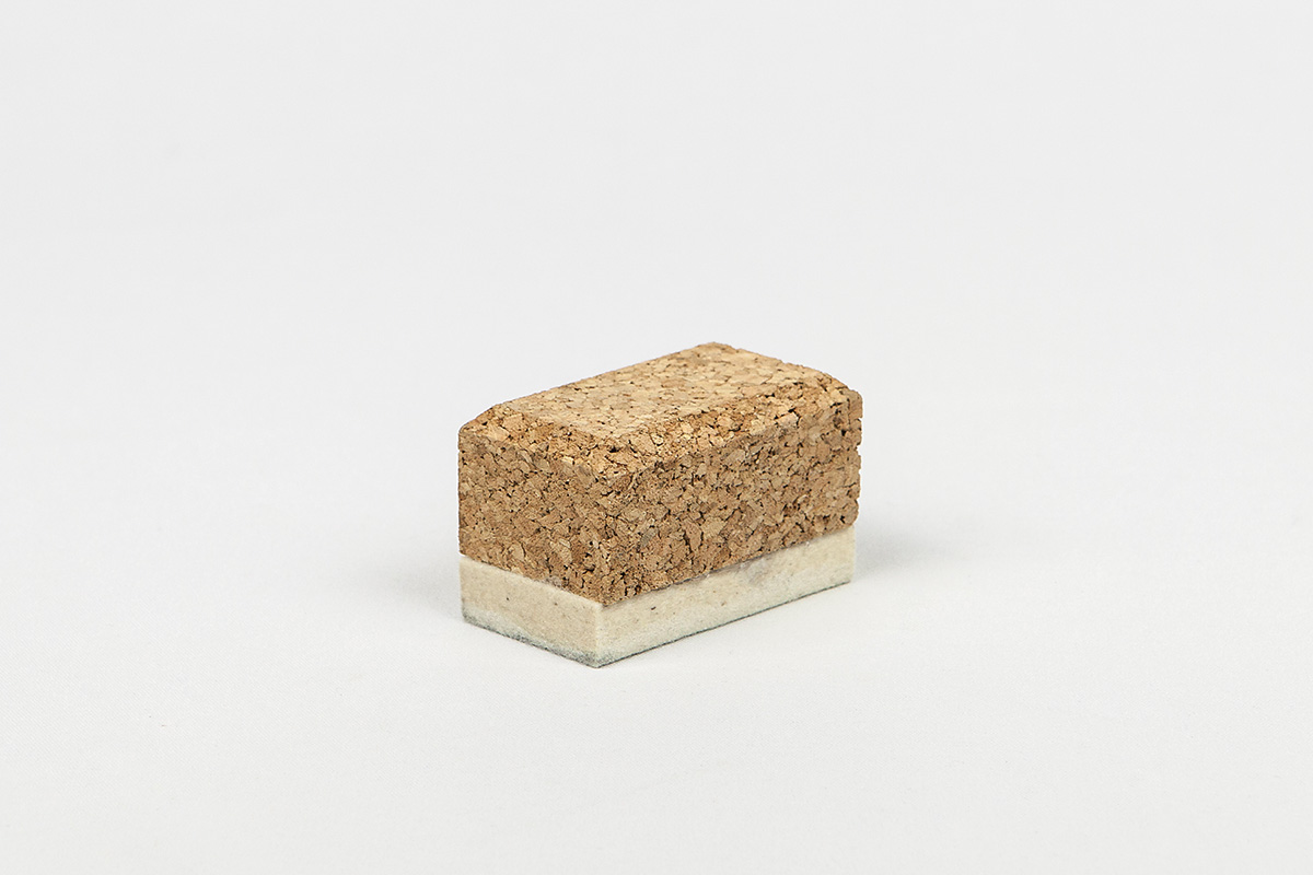 Cork Sanding Block, Felt Pad