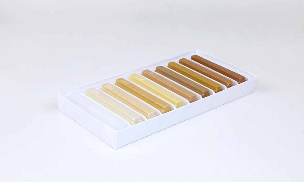 Soft Wax, Light Wood Tone Assortment 712, 10 x 8 cm