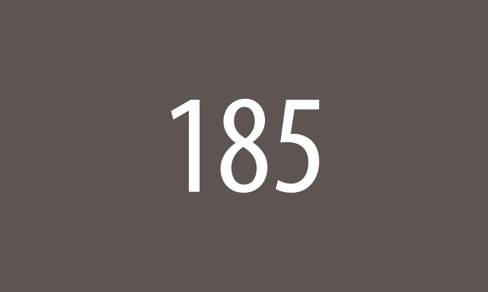 0185 Nut Brown Tobacco