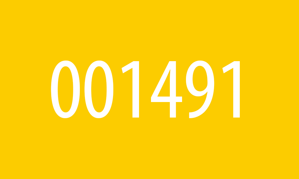001491 Yellow