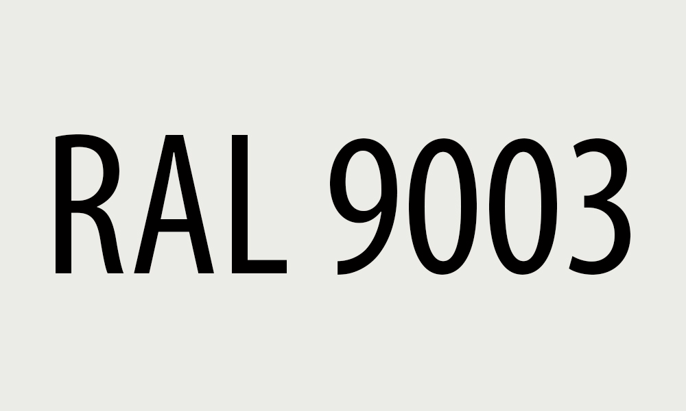 RAL 9003 Signal White